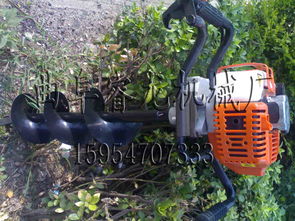 河北新型挖坑机生产厂家 81cc挖坑机与施肥机械的完美结合